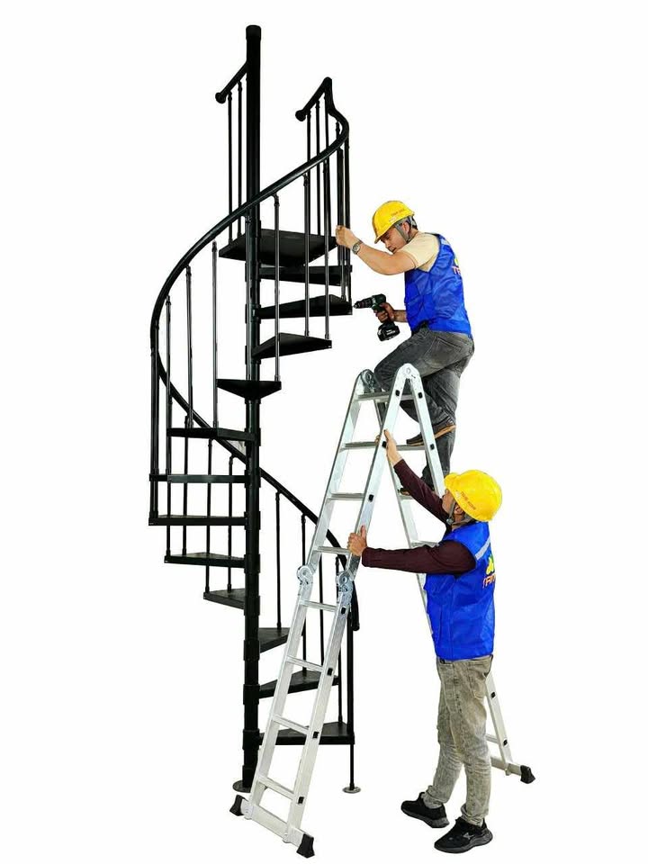 bán cầu thang xoắn lắp ghép tại hải phòng
