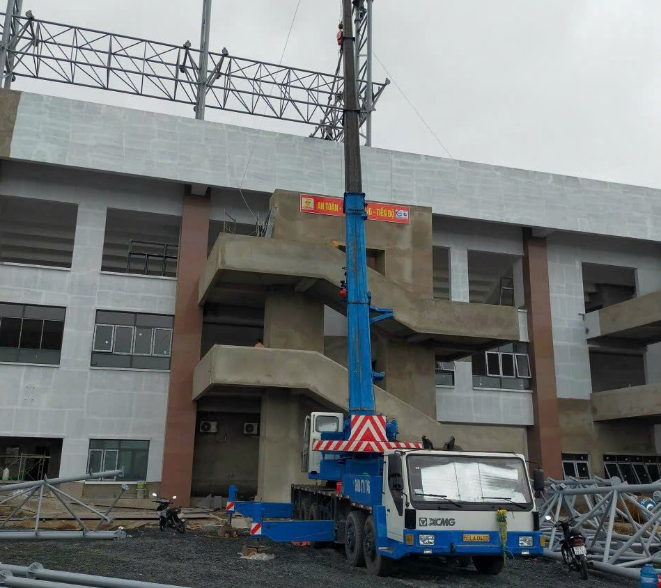 cho thu&ecirc; xe cẩu kato tại tỉnh C&agrave; Mau