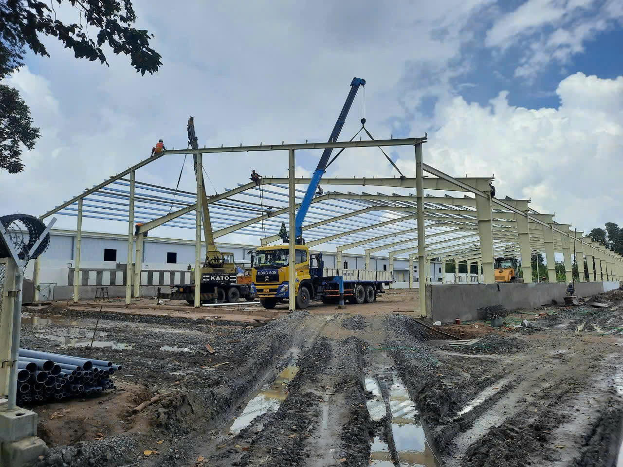 cho thu&ecirc; xe cẩu kato tại tỉnh Đắk Lắk