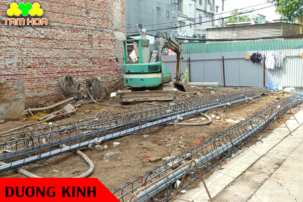 khoan cọc nhồi tại dương kinh hải phòng