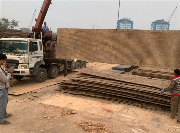 Cho thuê tôn tấm chống lầy Bình Dương