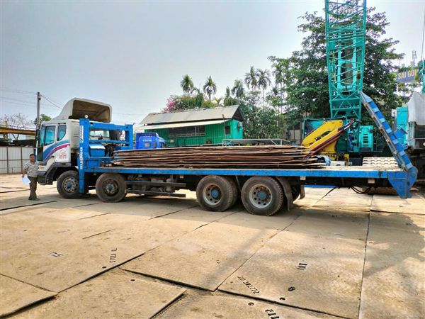Cho thuê tôn tấm chống lầy Bình Thuận