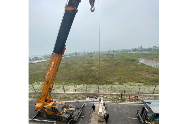 Cho thuê xe cẩu Kato Hưng Yên